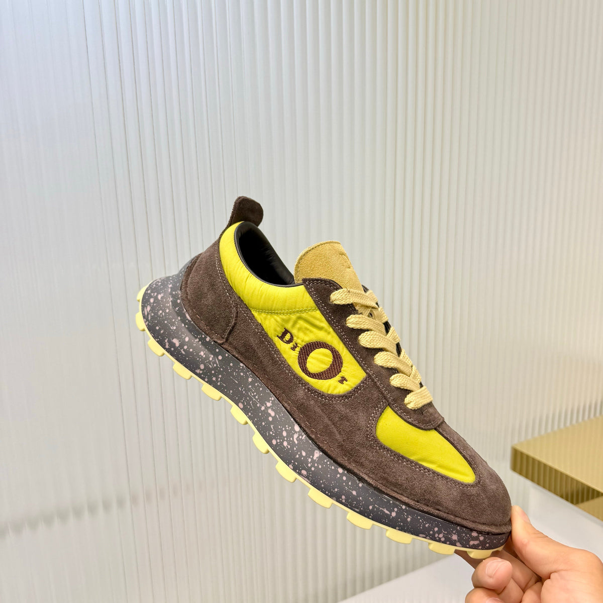 Dior 2026 Squash Sneakers Suede Fabric 141027