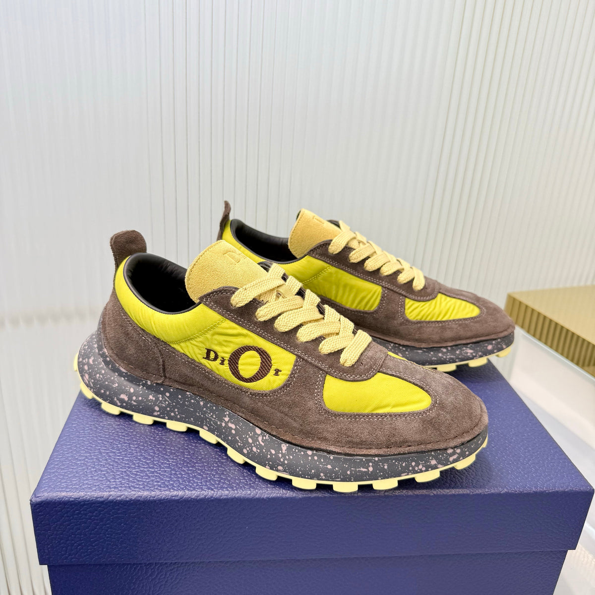 Dior 2026 Squash Sneakers Suede Fabric 141027