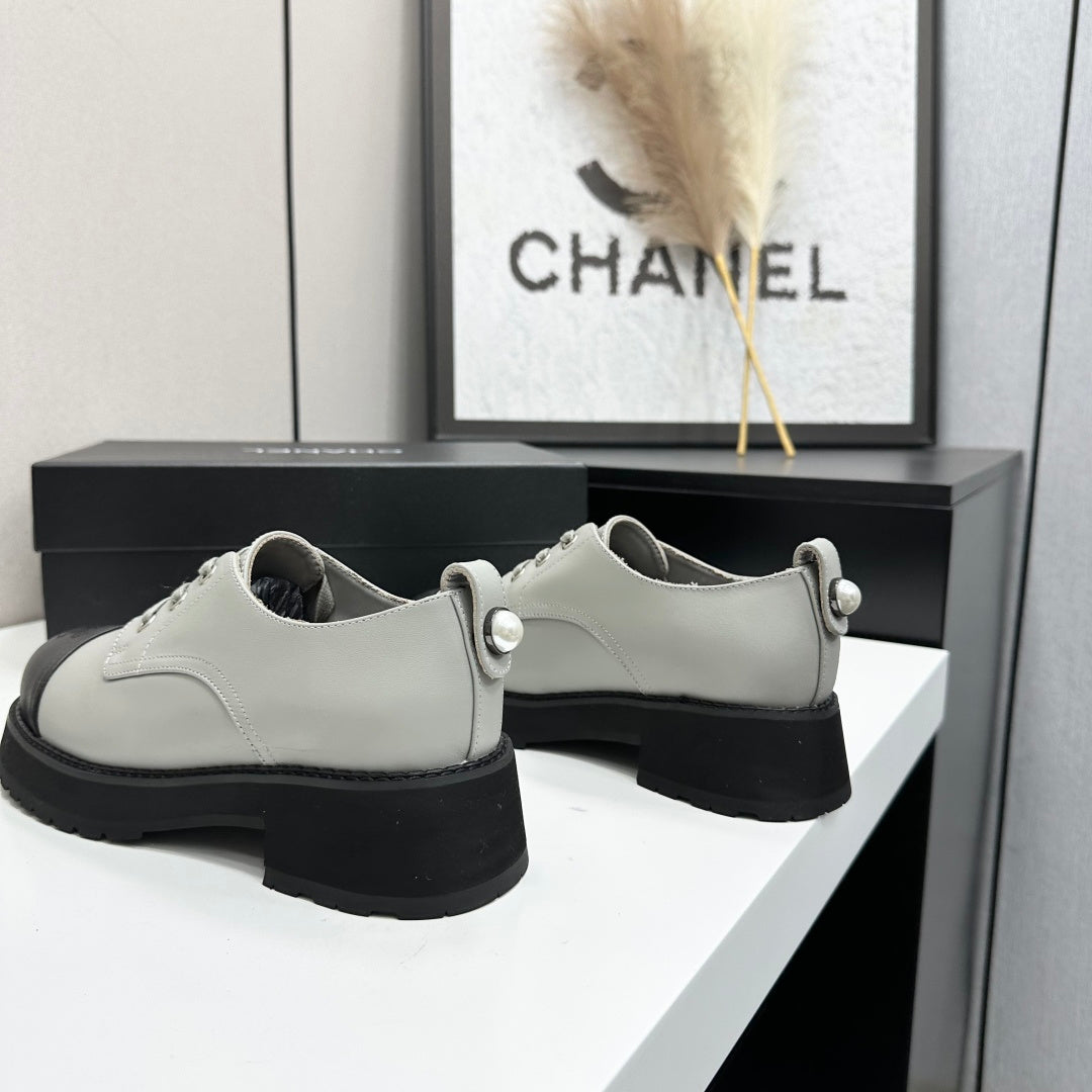 Chanel 2026 Oxford Derby Loafers Leather 944599