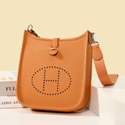 High-end Hermes 2026 Evelyne Bag 17cm Taurillon Clemence Leather 1