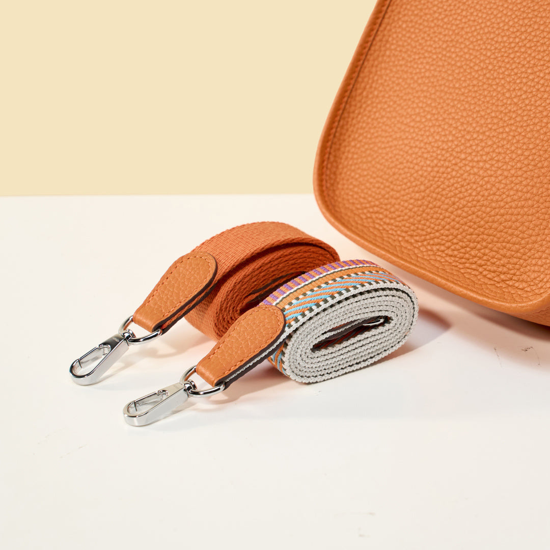 High-end Hermes 2026 Evelyne Bag 17cm Taurillon Clemence Leather 1