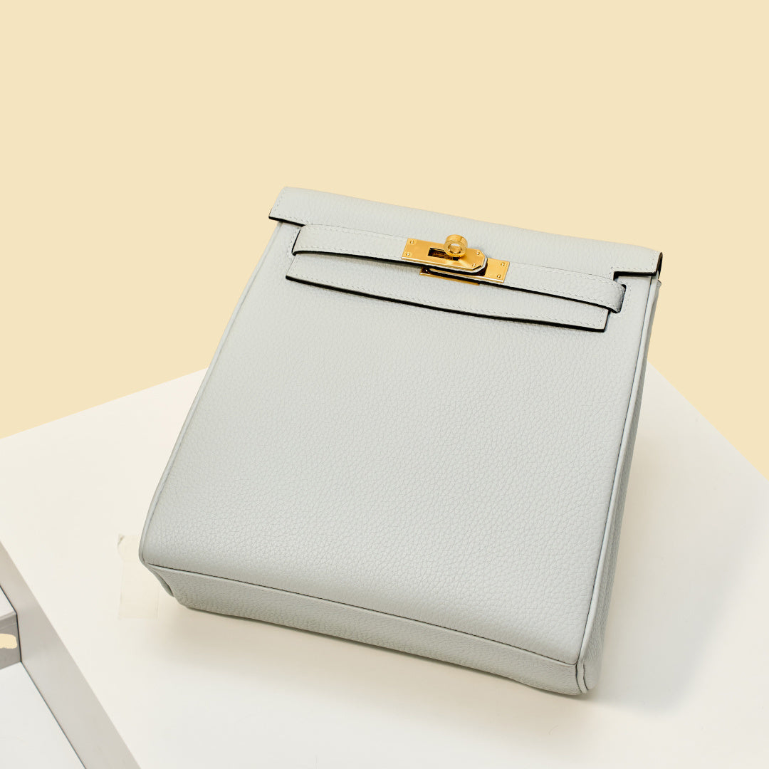 High-end Hermes 2026 Kelly Ado 22cm Bag Togo Leather