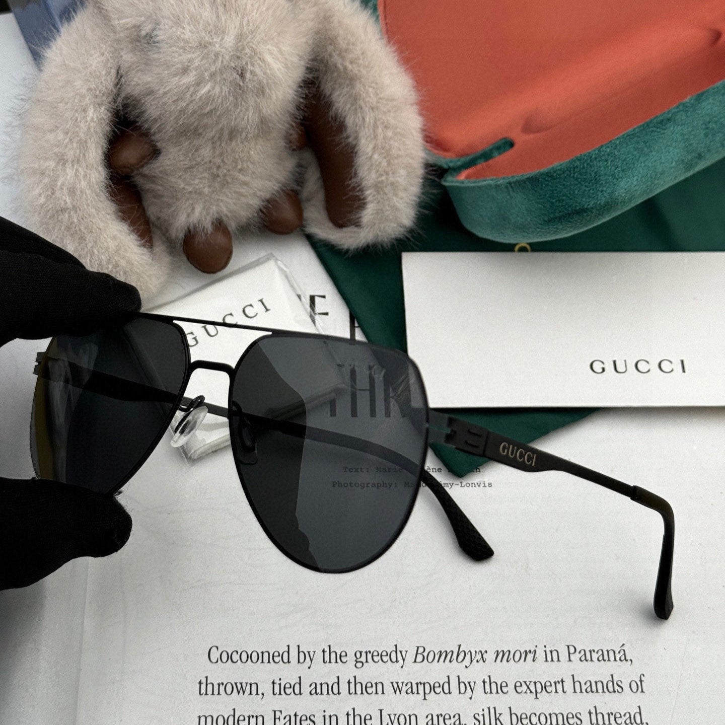AVIATOR FRAME SUNGLASSES G41805 IN METAL