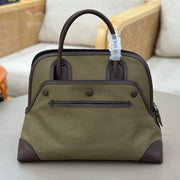 High-end Hermes 2026 Cargo Bolide 31cm Bag Canvas/Swift Leather