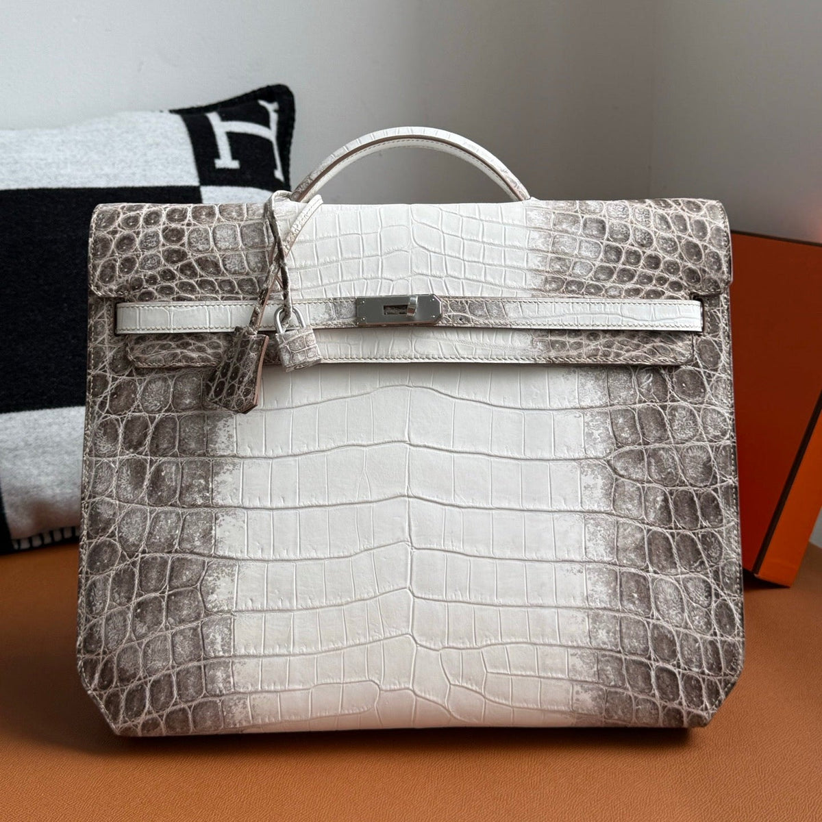 High-end Hermes 2026 Kelly Depeches 36 Briefcase Crocodile Leather