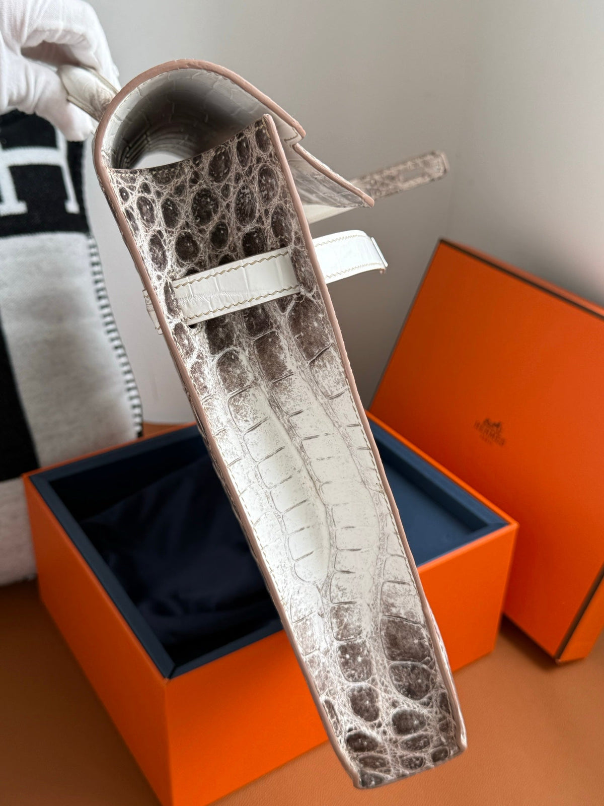 High-end Hermes 2026 Kelly Depeches 36 Briefcase Crocodile Leather