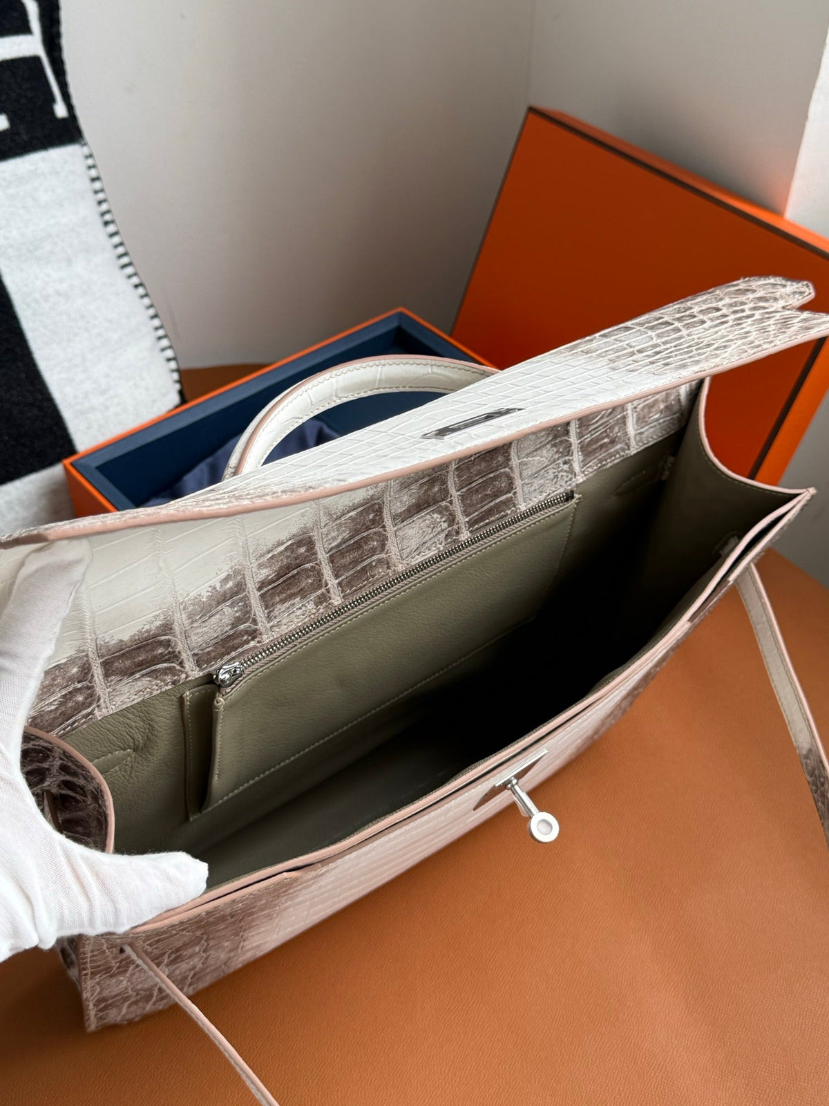 High-end Hermes 2026 Kelly Depeches 36 Briefcase Crocodile Leather