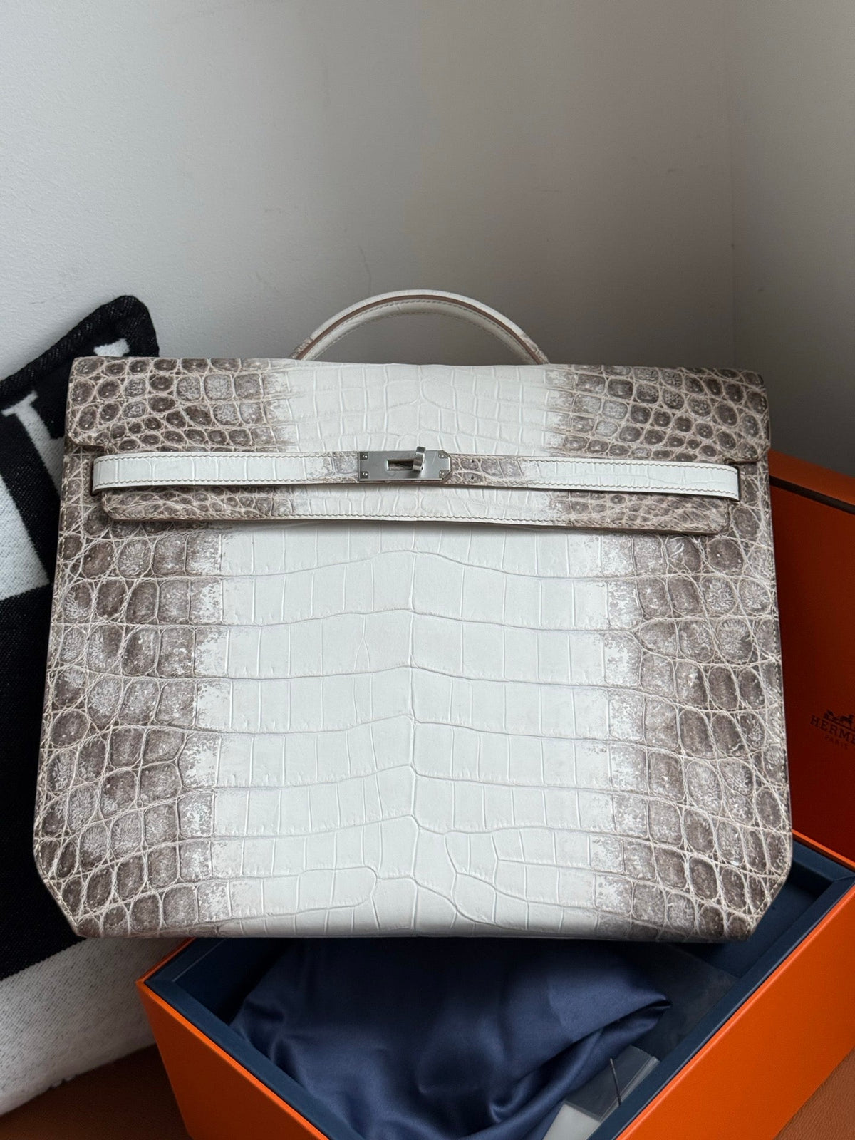 High-end Hermes 2026 Kelly Depeches 36 Briefcase Crocodile Leather