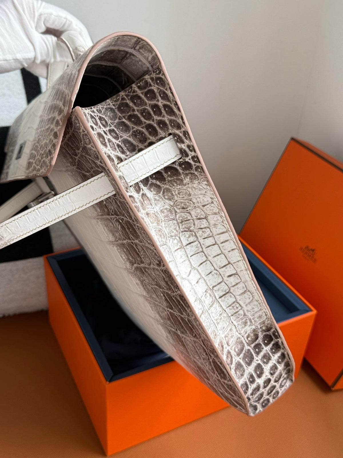 High-end Hermes 2026 Kelly Depeches 36 Briefcase Crocodile Leather