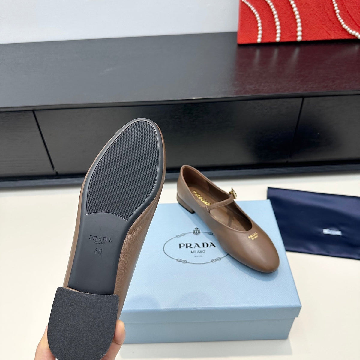 Prada 2026 Ballet Flat Cowhide 149583