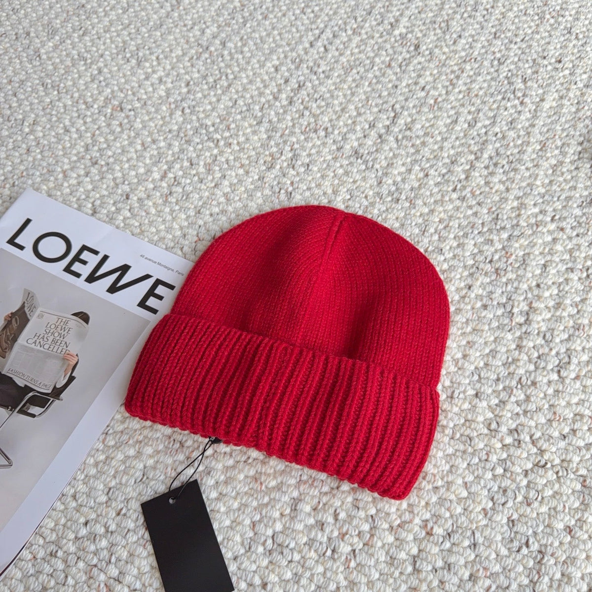 Chanel Beanie Wool 477885