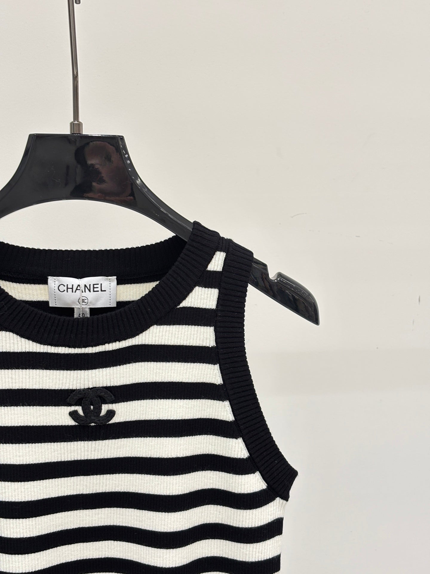 Chanel 2026 Striped Vest Wool 413791