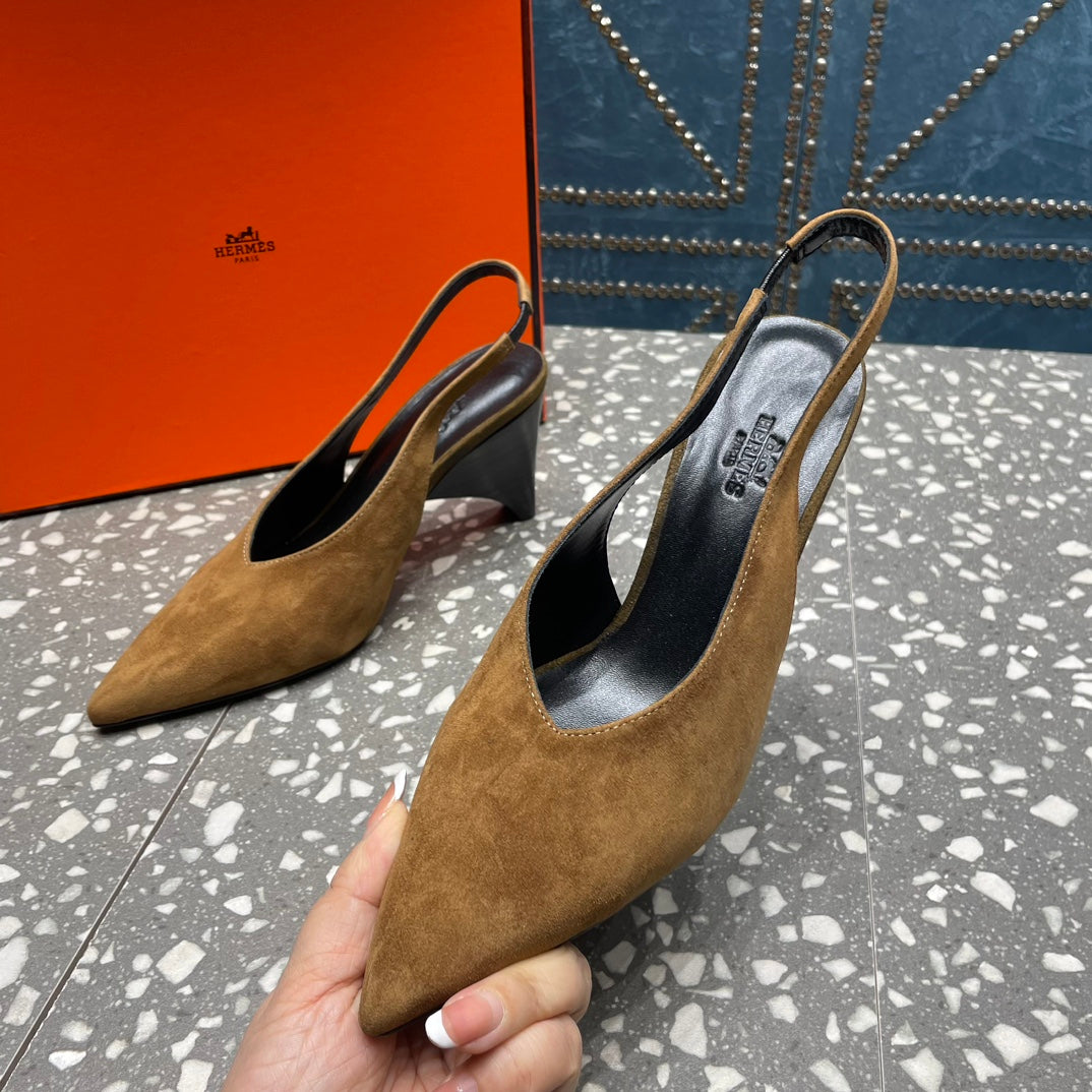 HM Intime 70 Pump Brown Suede  962929