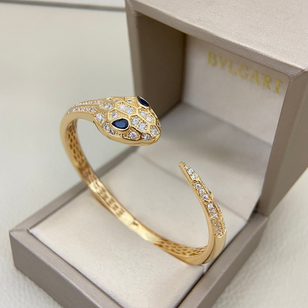 BVL Serpent Blue Eyes Bracelet