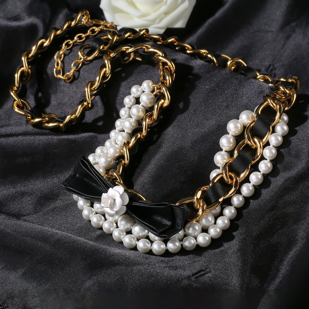 Chanel 2026 Camellia Waist Chain Belt 207009