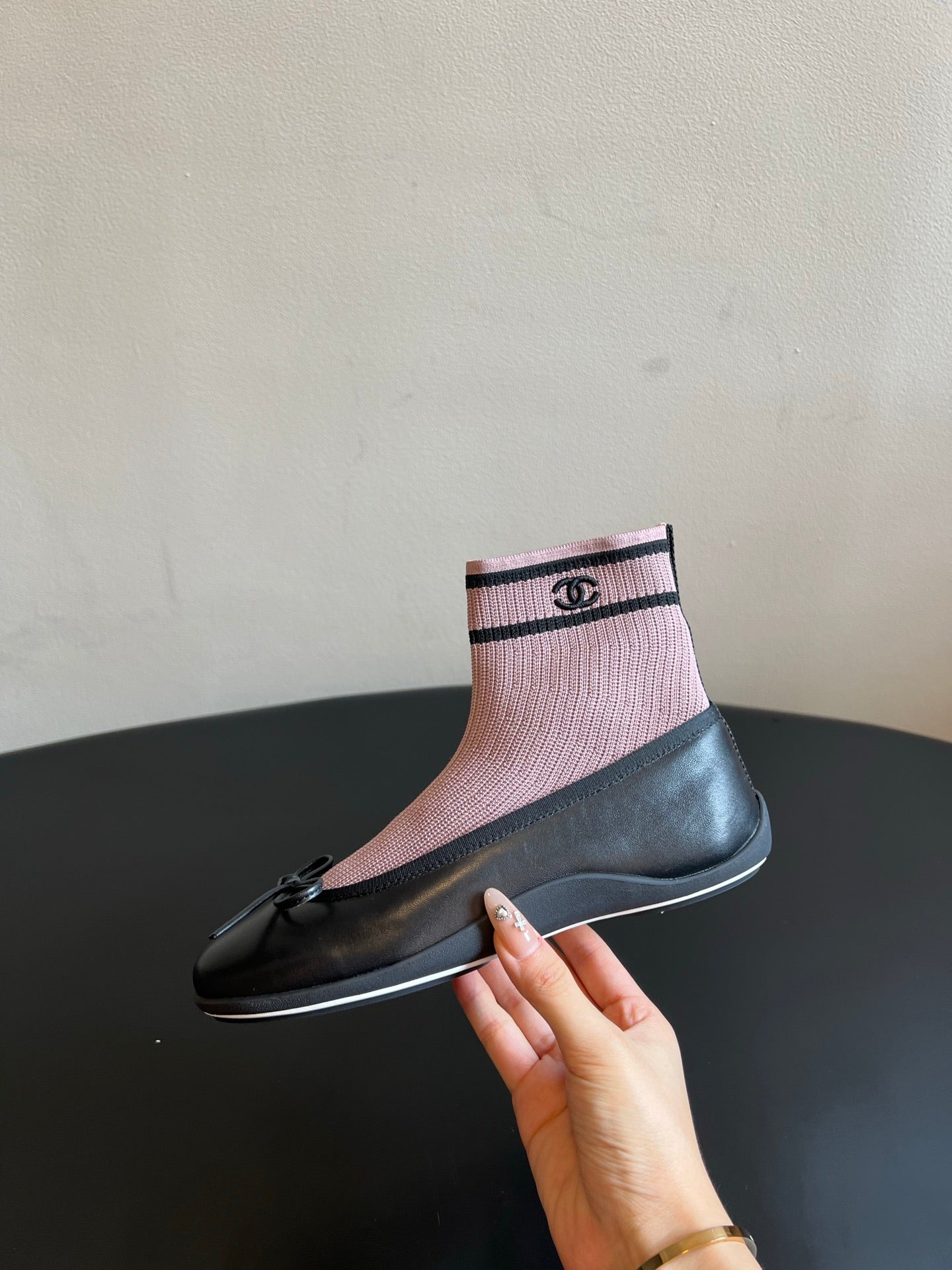 Chanel 2026 Bow Boot Fabric Leather 941858