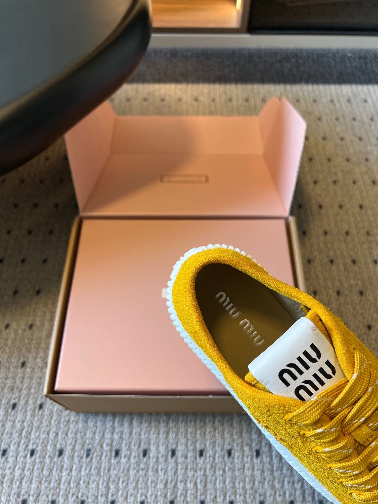 Miu Miu 2026 Platform Sneakers Suede 994227