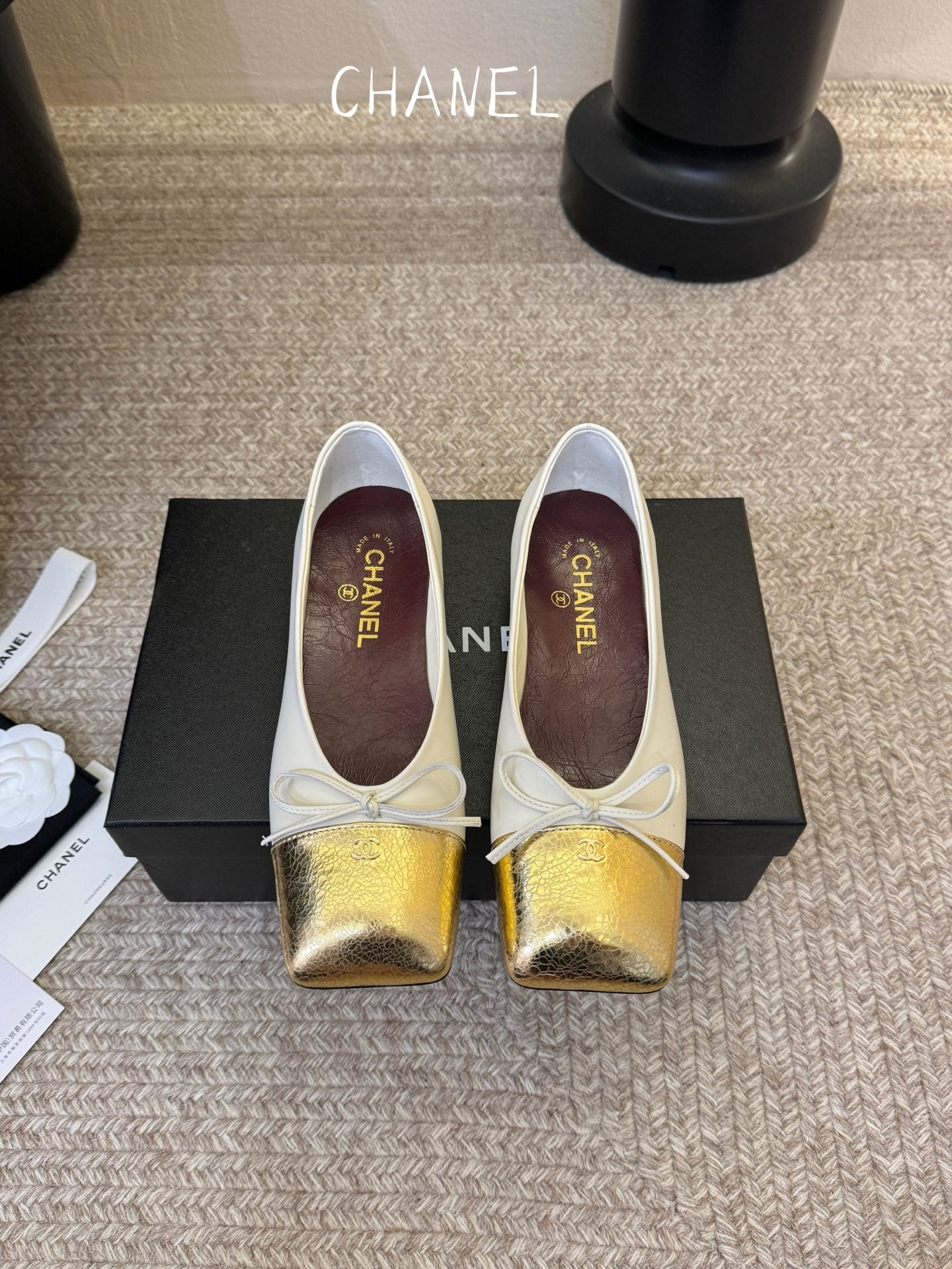 Chanel 2026 Ballet Flats 30mm Cowhide 941874