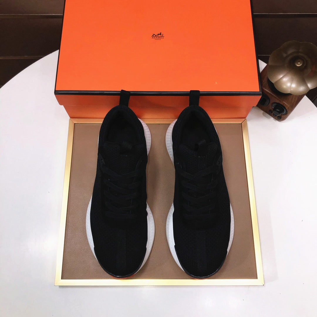 HM Men's Sneaker Black Flyknit 548110