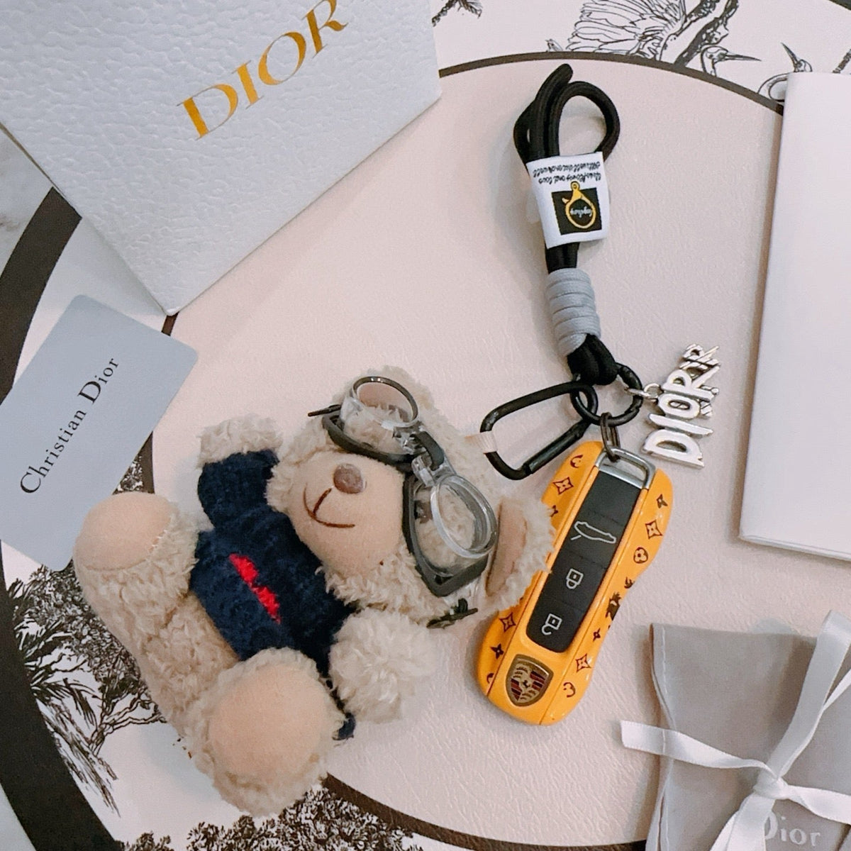 Dior Teddy Bear Charm