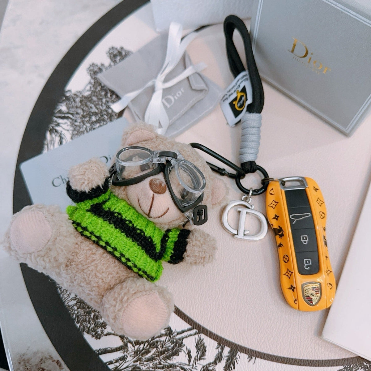 Dior Teddy Bear Charm