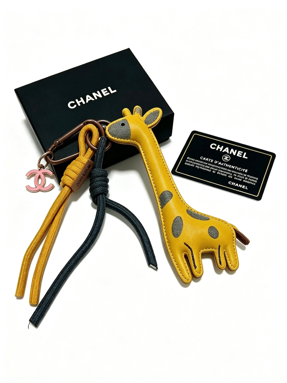 Chanel Yellow Giraffe Charm