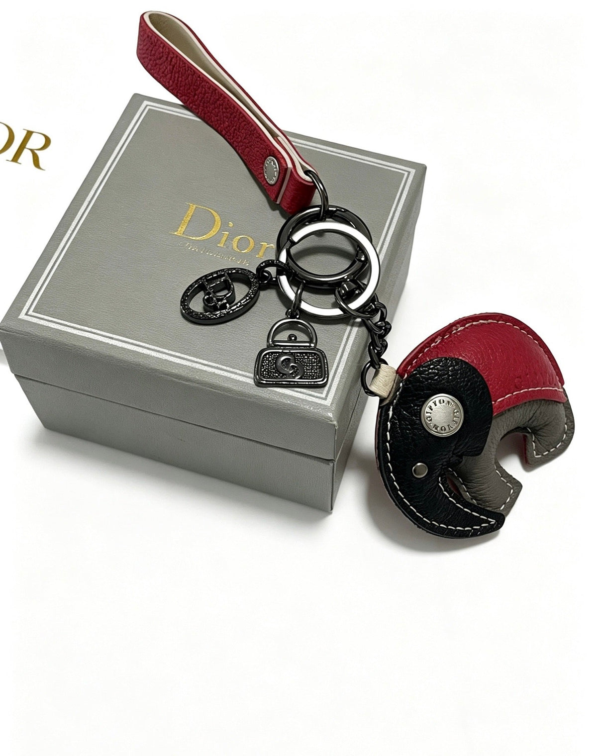 Dior Leather Elephant Charm