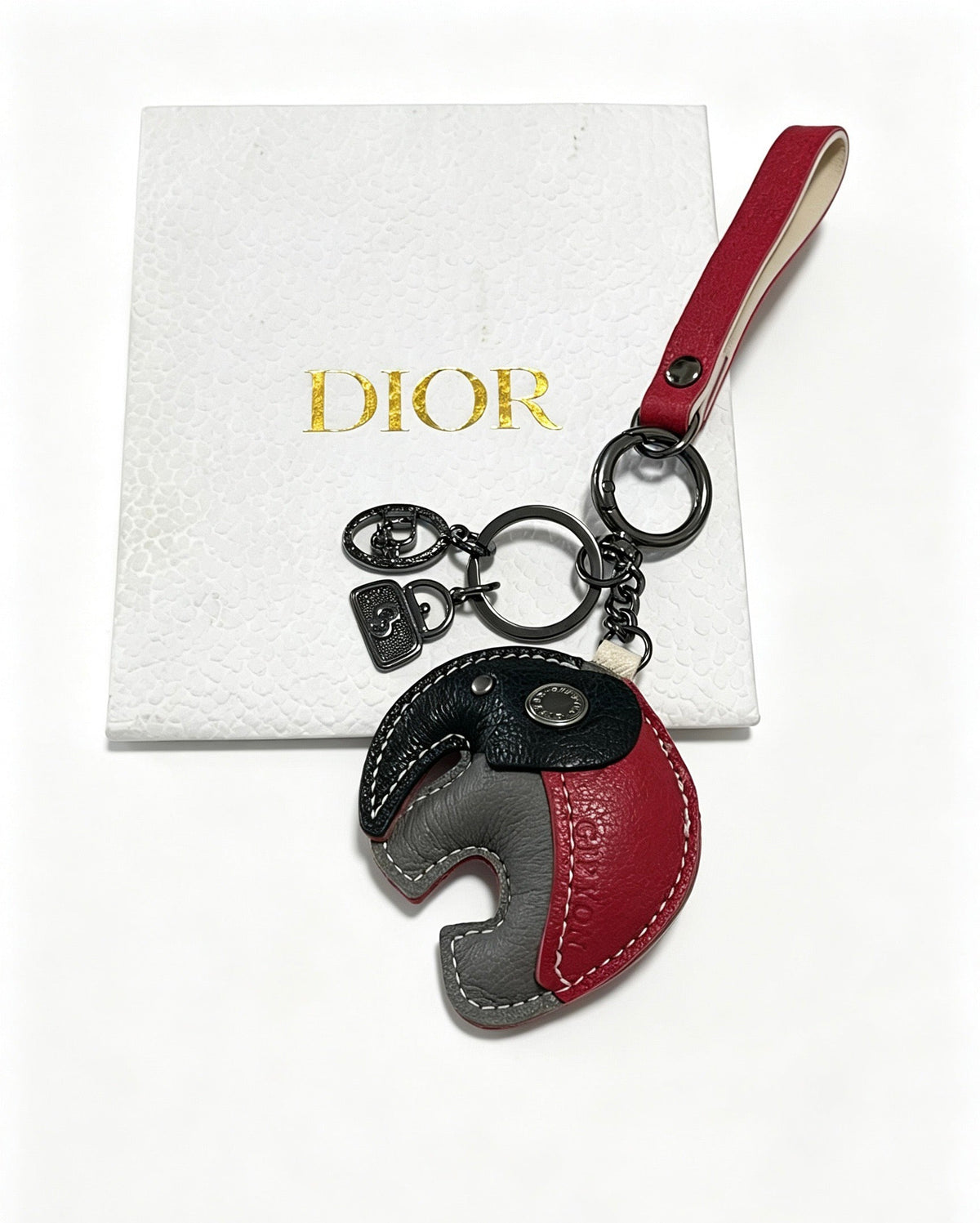 Dior Leather Elephant Charm