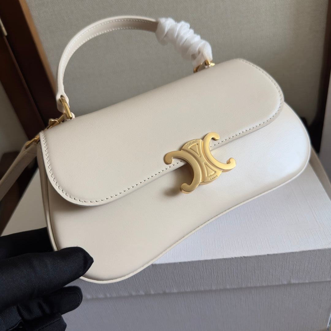 Celin Teen Lola 20 Cream Calfskin