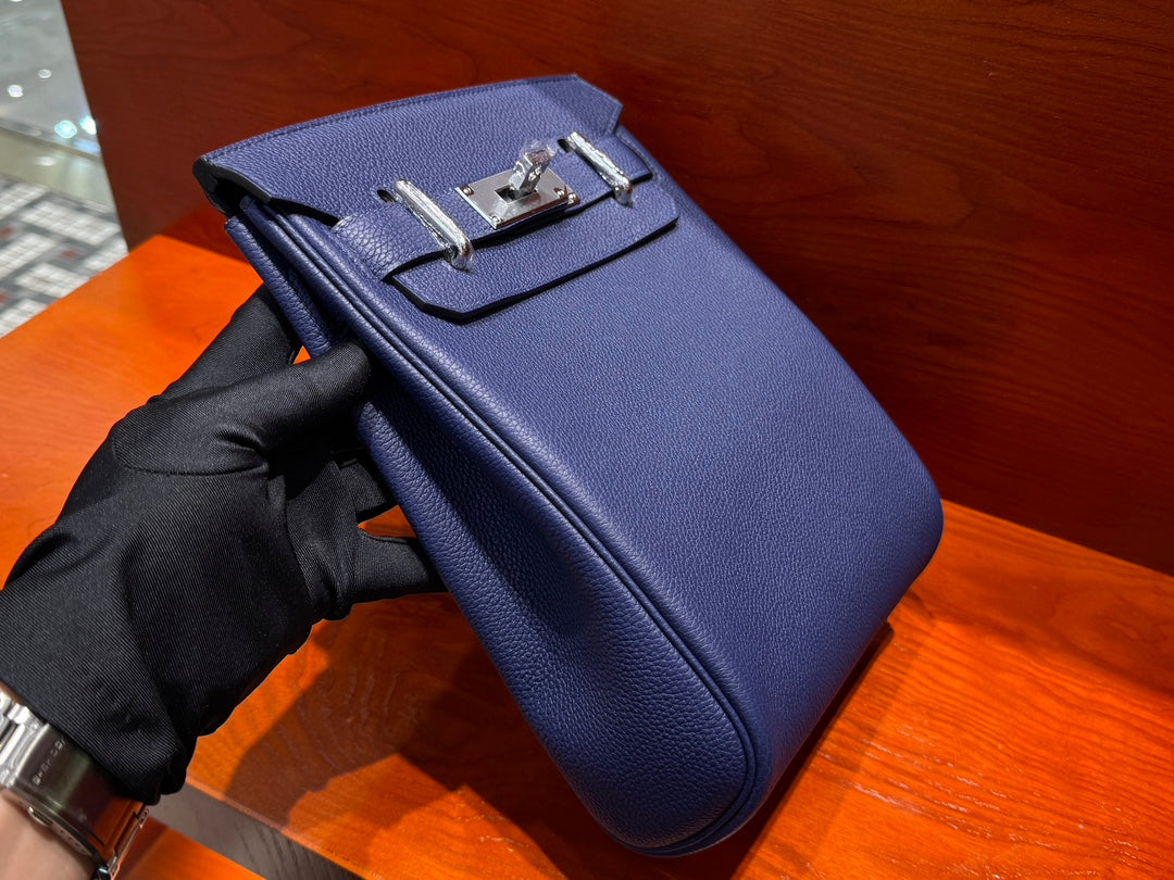 High-end Hermes 2026 Hac a Dos Bag 18cm Togo Leather