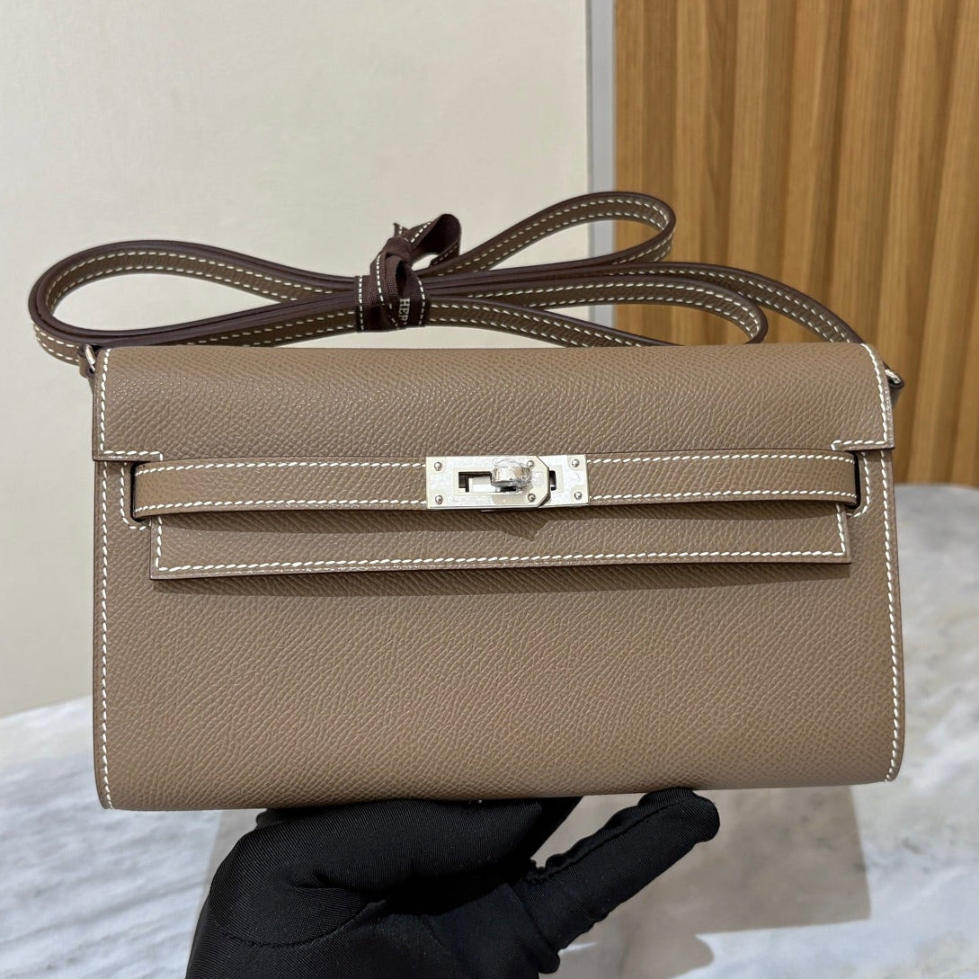 High-end Hermes 2026 Kelly To Go Bag Epsom Leather