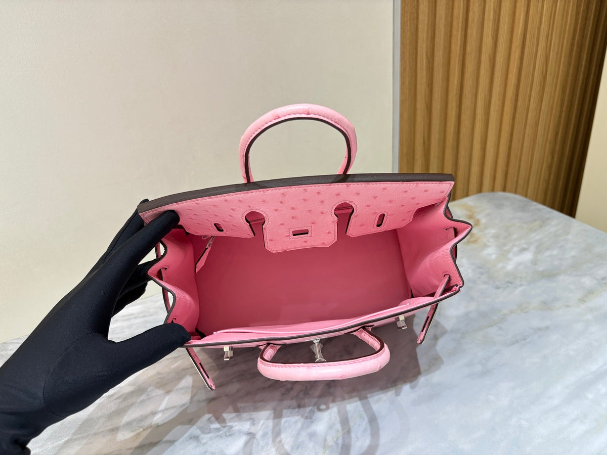 High-end Hermes 2026 Birkin 25cm Ostrich Leather