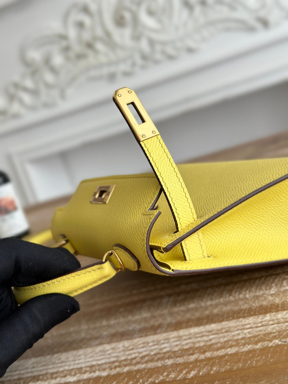 High-end Hermes 2026 Mini Kelly II 19cm Bag Epsom Leather 2
