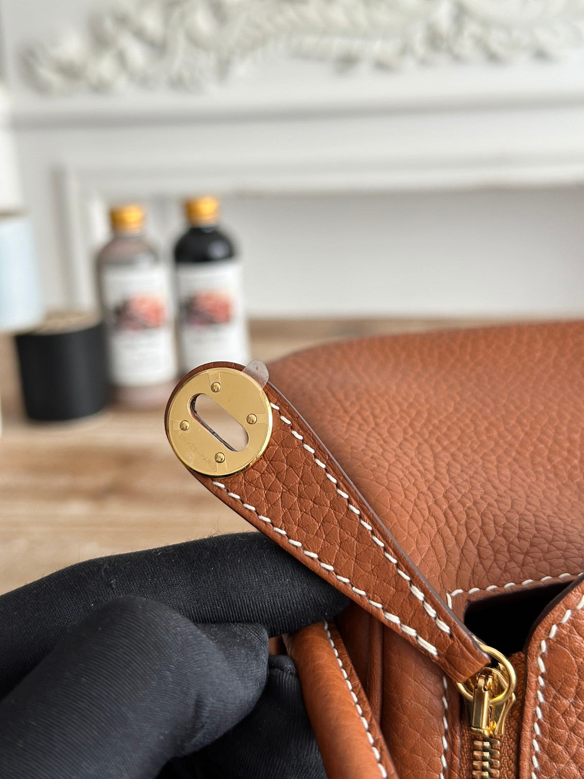 High-end Hermes 2026 Lindy Bag 19cm Togo Leather 2