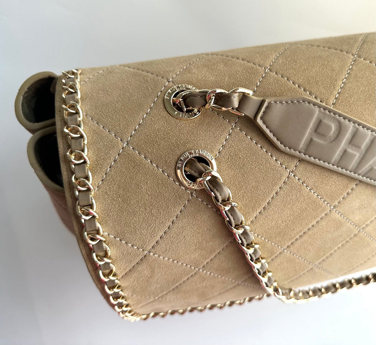 Chanel 2026 x Pharrell Williams Suede XXL Flap Bag Suede Leather 167141