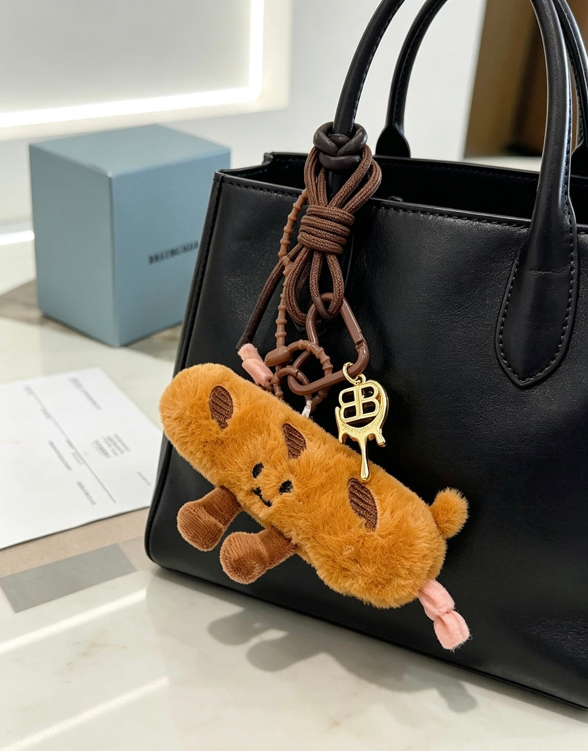 Balenciaga Plush Cake Charm