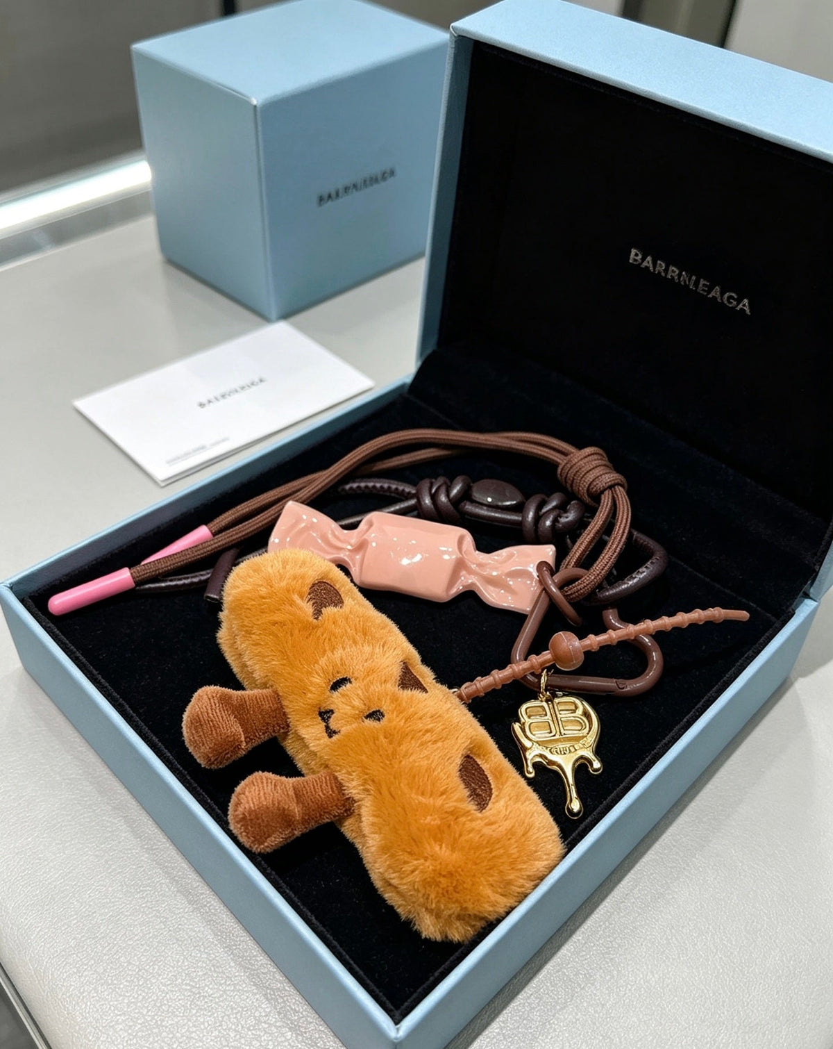 Balenciaga Plush Cake Charm