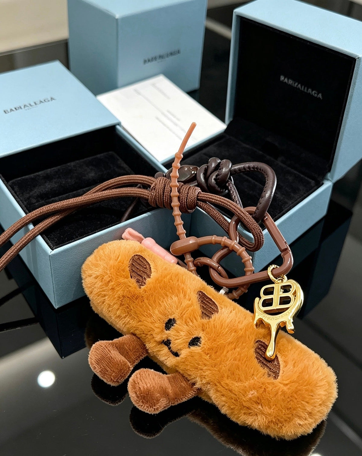 Balenciaga Plush Cake Charm