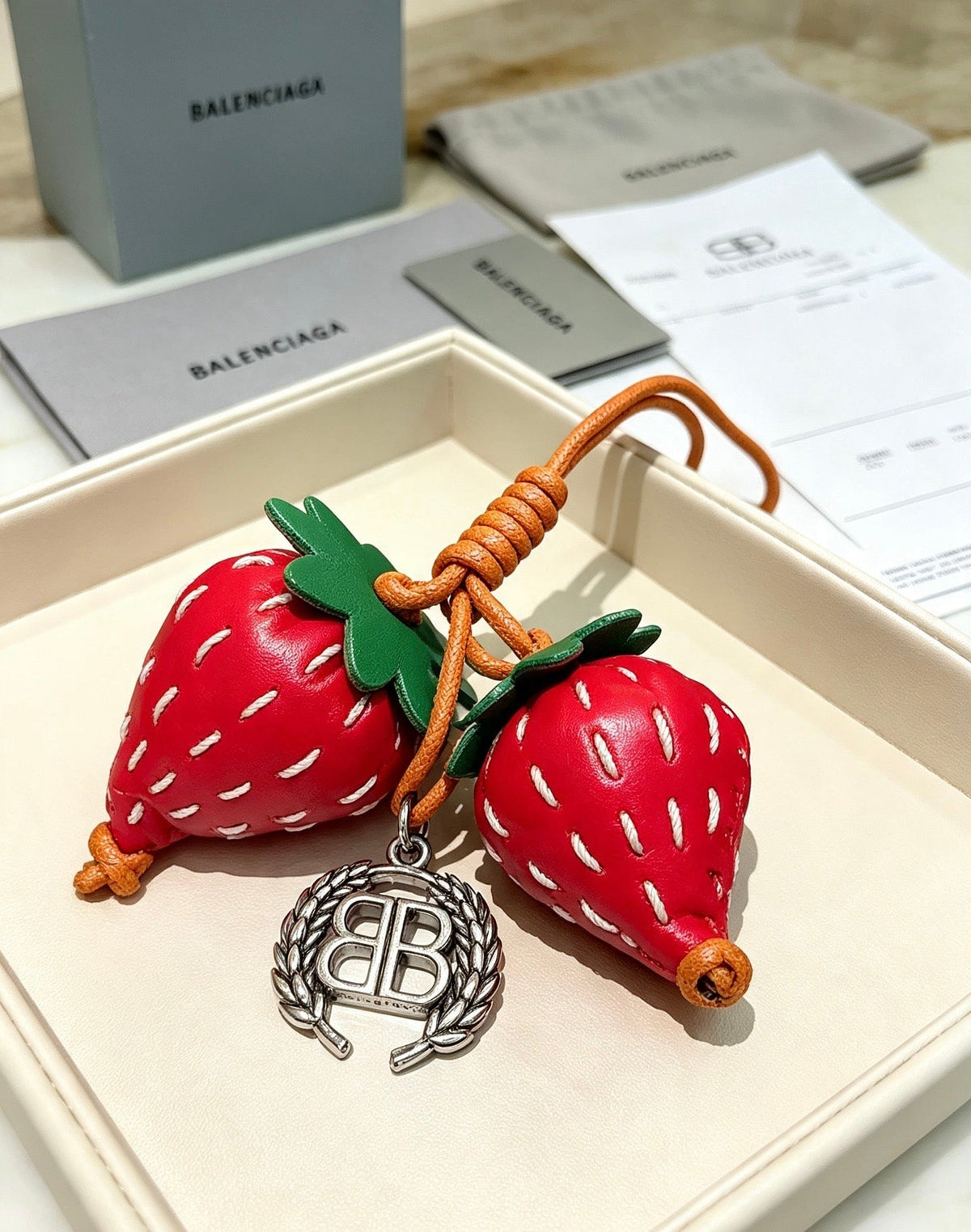 Balenciaga Strawberry Charm