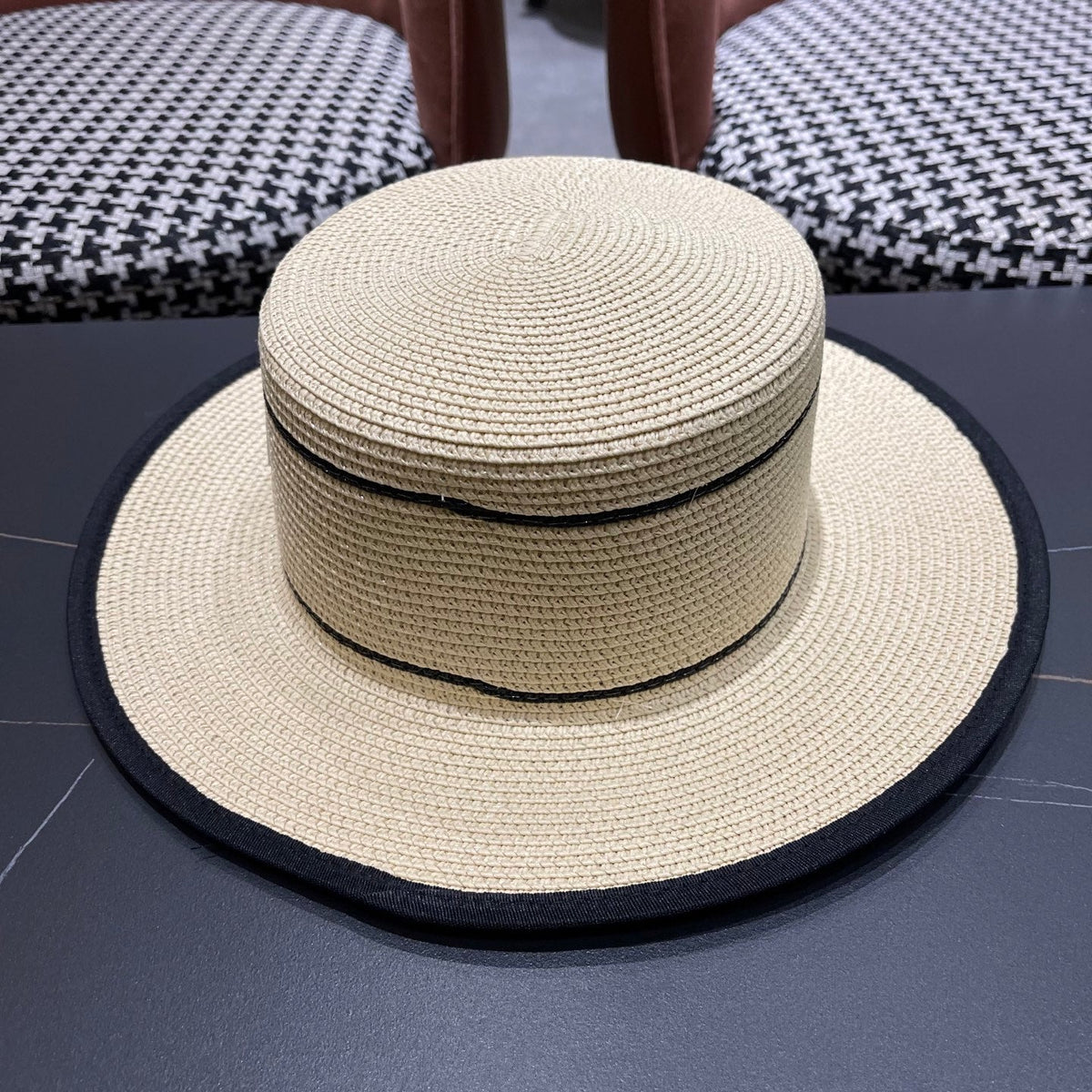 Dior Logo Straw Hat 491785