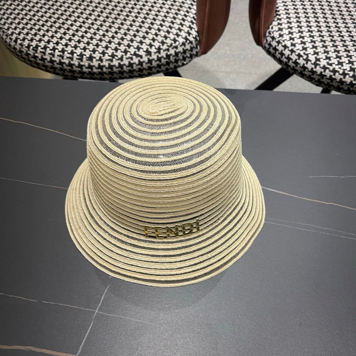 Fendi Mesh Bucket Hat 491789