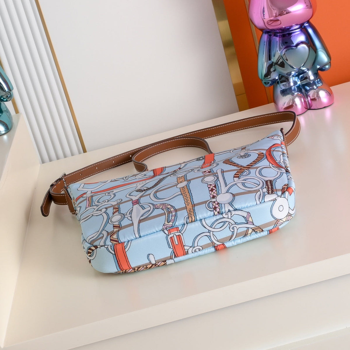 High-end Hermes 2026 Sursoie To Go Bag 22.5cm Silk/Swift Leather