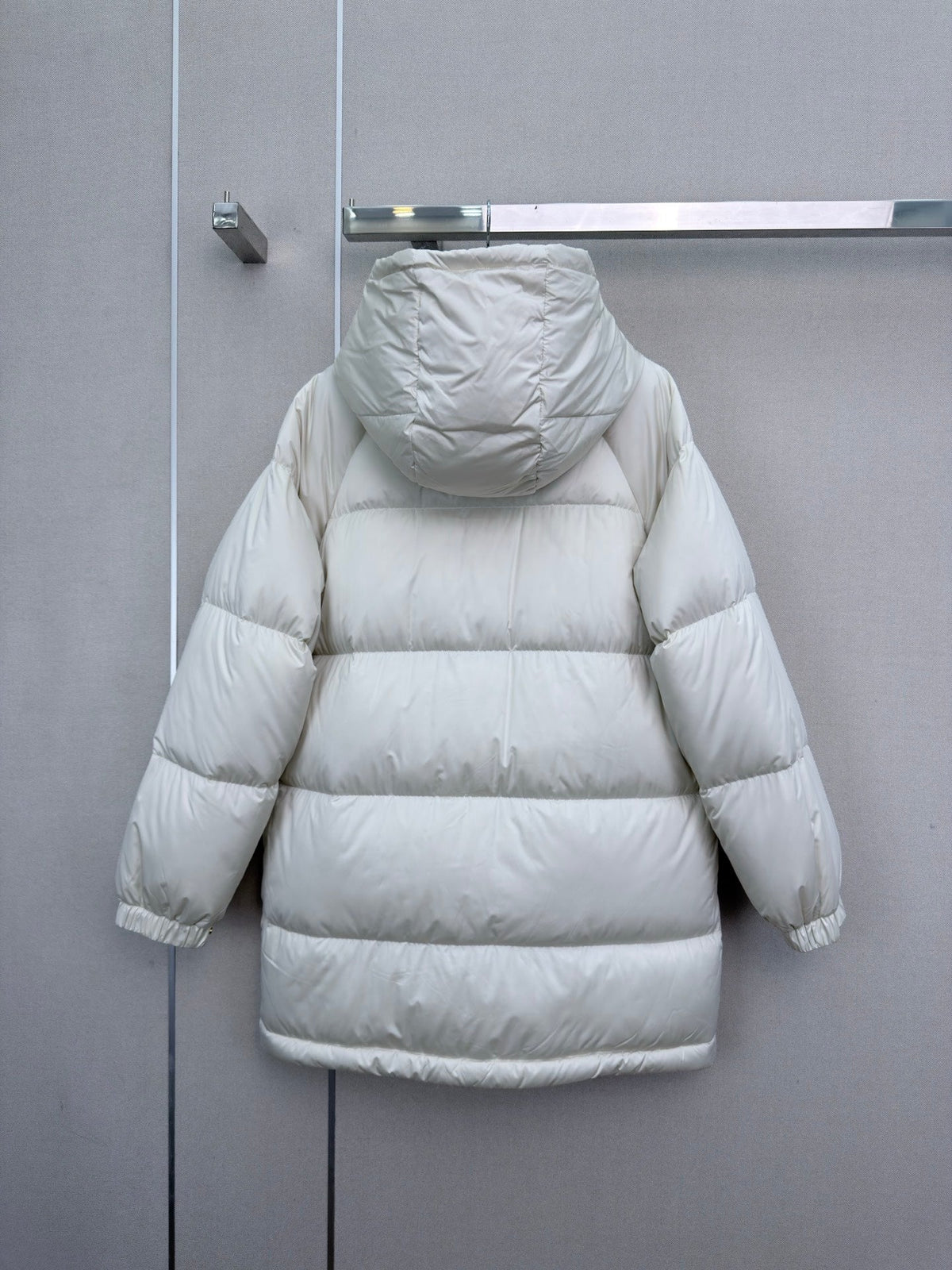 Celine 2026 Hooded Mid-Length Jacket Nylon Down 430240