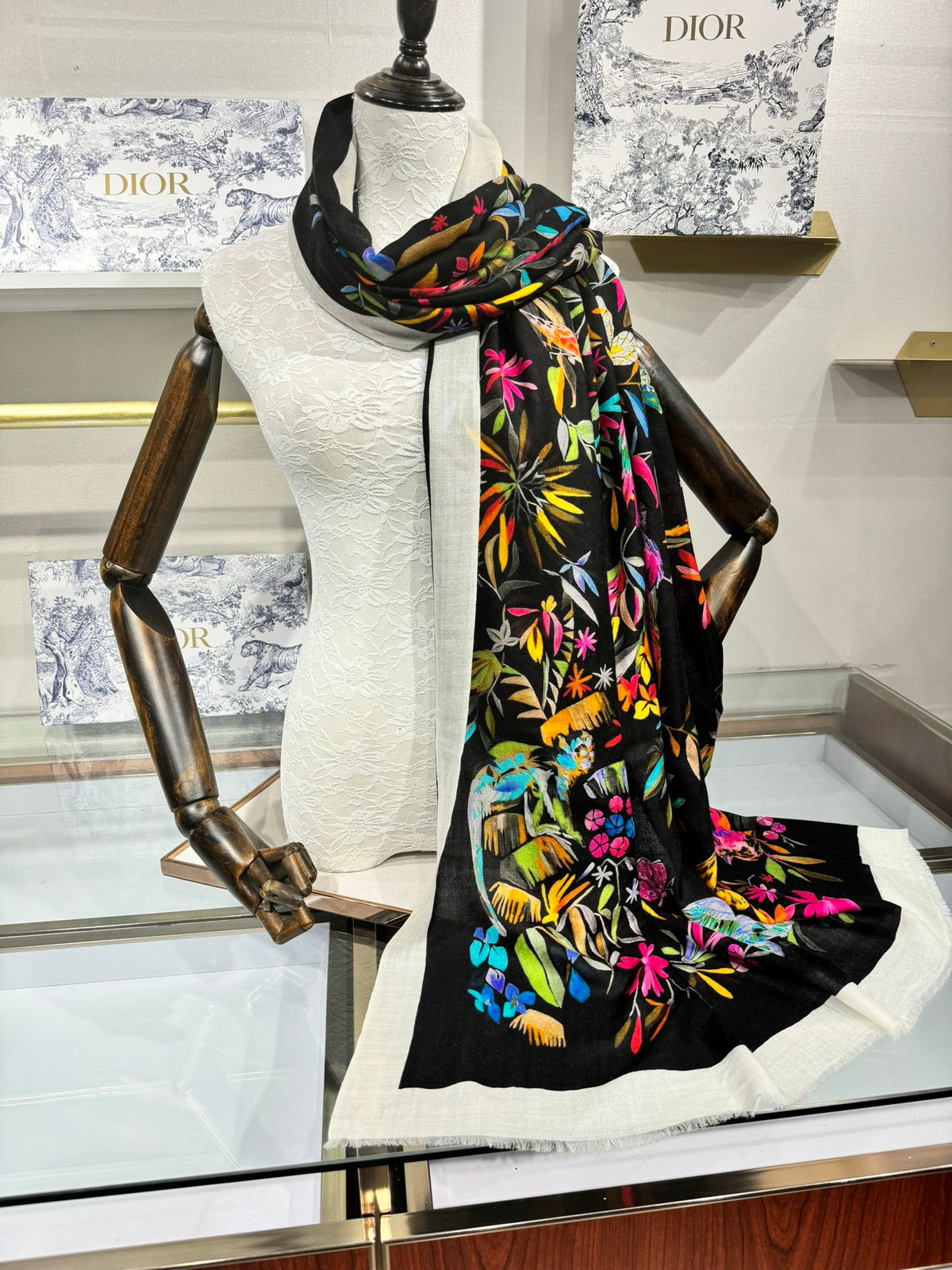 Dior 2026 Fantastica Scarf 200cm Silk 188571