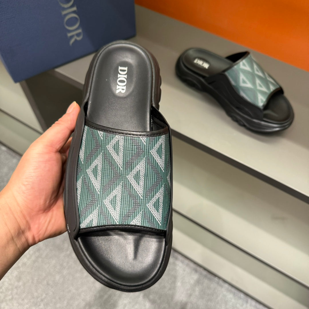 CD H-TOWN SANDAL PINE CALFSKIN
