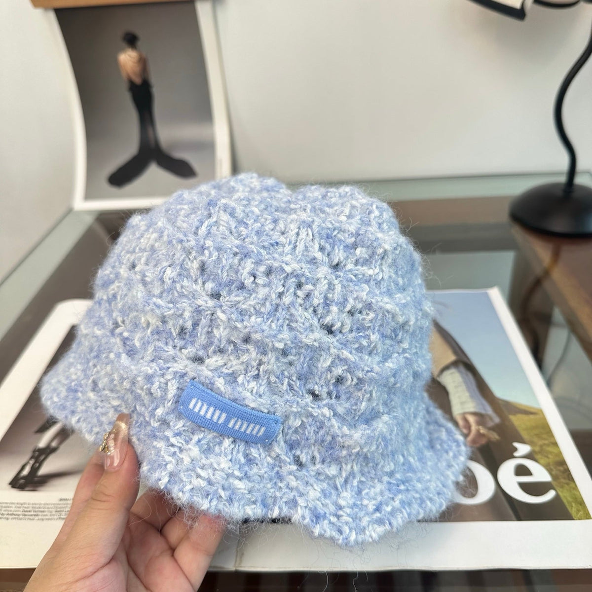 Miumiu Knitted Beanie Hat 497139