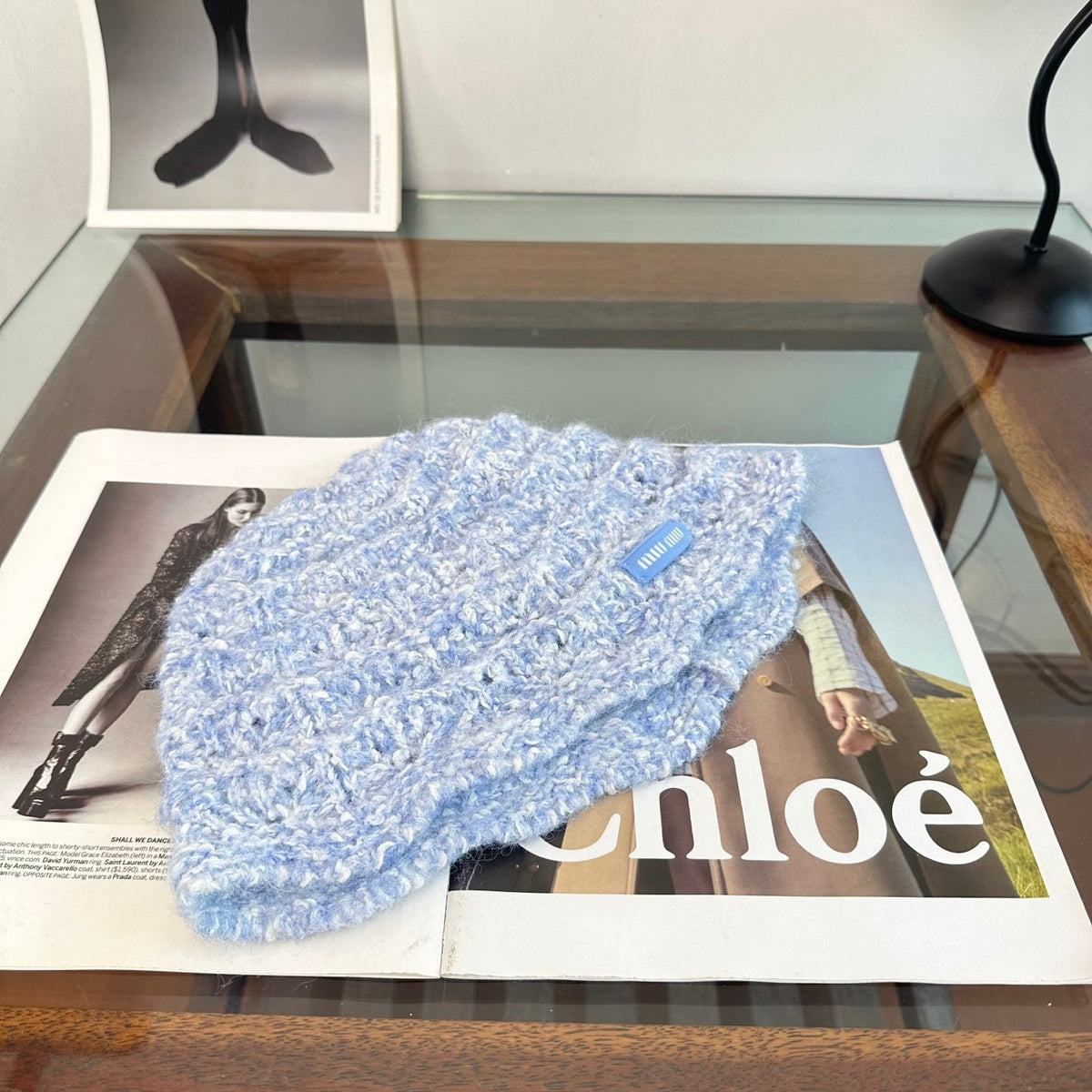 Miumiu Knitted Beanie Hat 497139