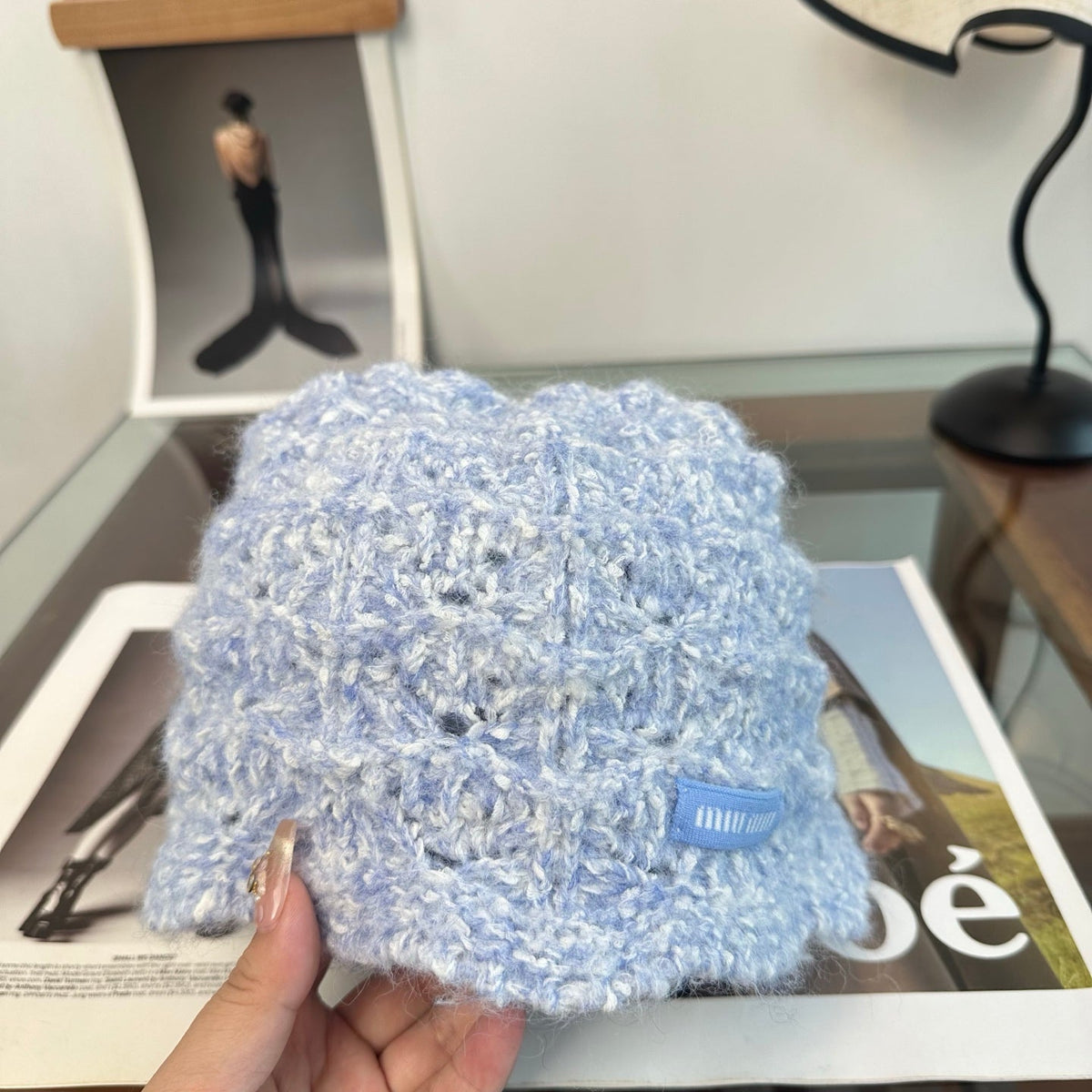 Miumiu Knitted Beanie Hat 497139