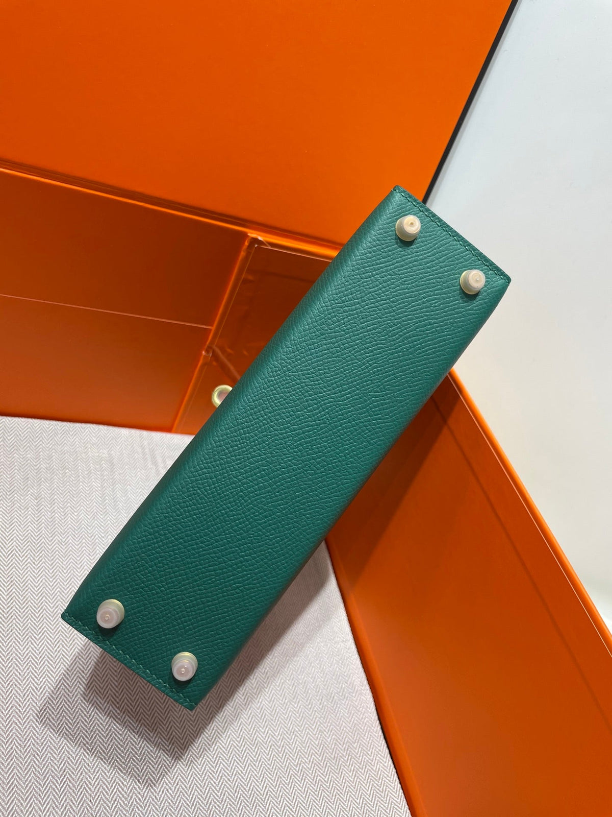 High-end Hermes 2026 Mini Kelly Bag 19cm Crocodile/Epsom Leather