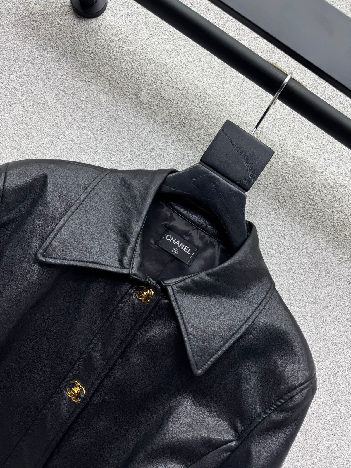 Chanel 2026 Jacket Black Leather 426825